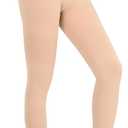 Compression Pantyhose for Women & Men, 20-30mmHg Compression Leggings, Waist High Medical Compression Stockings (XX-Large, Beige)