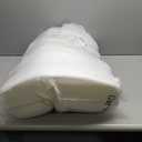 Leg Pillow Elevation Blood Circulation, Leg Wedge for Elevation for Swelling, Leg Elevating Pillow for After Surgery, Memory Foam Foot Knee Pillow for Back Sleeping 24x22x8 Inch White/Grey