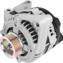 New Alternator Compatible for Pontiac for Torrent V6 3.4L 2007-2009 for Chevrolet for Equinox V6 3.4L 2007-2009, 155Amp/12Volt High Output Alternator Replaces 104210-5420 AND0420