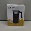 4 in 1 Electric Milk Frother: 10oz/350 mL Large Capacity Electric Milk Steamer for Hot and Cold Milk Froth - Automatic Milk Frother & Warmer for Latte, Cappuccinos, Macchiato, Hot Chocolate