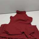 WOOSEA Women's High Neck Split Bodycon Mermaid Evening Cocktail Long Dress, Size L