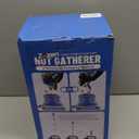 Zozen Nut Gatherer, Pecan Picker Upper, Walnut Picker Upper Roller, Side Opening Dump/Also Apply to Hickory Nuts, Chestnuts, Buckeyes, Golf, Butternuts, Objects Size 3/4'' to 2''; 1.5 Gallon (Blue)