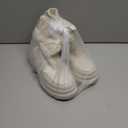 Winter Boots for Women Waterproof, Snow Boots for Women, Womens Mid Calf Low Heel Zip Up Anti-Slip Warm Booties Comfortable for Outdoor Walking Hiking (7, White)