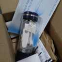 5.0 Upgrade 4000PPB High Concentration Hydrogen Water Bottle Generator【NO.1-24-Hour Hydrogen Lock】 SPE PEM Technology, Double Hydrogen Content & High Borosilicate Glass for Post-Workout Recovery