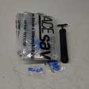 Spacesaver Premium Vacuum Storage Bags. 80% More Storage! Hand-Pump for Travel! Double-Zip Seal and Triple Seal Turbo-Valve for Max Space Saving! (Jumbo 6 Pack)