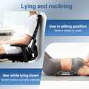 Back Stretcher for Lower Back Pain Relief, Adjustable Lumbar Traction Device, Ergonomic Spine Board with Acupressure Points, Back Massager for Spinal Decompression and Scoliosis