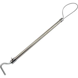 Heavy Duty Hog Catcher Snare Stainless Steel Pig Holder Pig Swine Catcher Pole Animal Catch Pole Catcher Tool