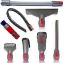Replacement Attachments for Dyson V7 V8 V10 V11 V15 - Vacuum Accessories for Home and Car Cleaning (Attachments With Dryer Cleaning Tool)