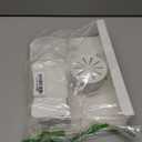 Floating Shelves for Bedside Shelf, Stick On Accessories Organizer, Wall Mount Self, Cute Room Decor Aesthetic, Girls Room Decor, Cool Stuff for Bedroom Storage and Organization (White)