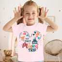 Magical Shirts for Girls Animal Kingdom Shirt Kid Magic Princess T Shirt Castle Graphic Tees Summer Short Sleeve Tops (18-24 Months, Pink)