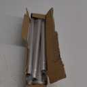 GXOACKJ Brushed Nickel Shower Curtain Rods - 31-80 Inch Spring Tension Shower Rods for Bathroom, Adjustable, No Drilling, No Rust, Stainless Steel