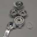 NESSUS K Cup Reusable Coffee Pods for Keurig 1.0, Stainless steel Reusable K Cups, Metal K Cups for Keurig Coffee Pods Reusable with Heat Resistant Handles and Coffee Scoop, NO BPA, 4 Pack