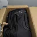 Small Rolling Carry On Luggage Suitcases Duffle Bag with Wheels and Handle, 2 Wheeled Soft Sided Heavy Duty Luggage for Travel Carry On Roller Weekender Bag with Wheels for Women Men (Black)