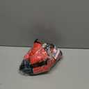 ASENKU Reflective Dog Coat with Built-in Harness, Windproof Fleece-Lined Dog Jacket for Small, Medium, Large Dogs, Warm Winter Vest with Turtleneck & Zipper (Red S)