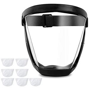 ascavs Face Shield for Weed Whacking,Anti-fog Protective Full Face Mask,Full Face Shield for Grinding and Cutting,Plastic Face Mask