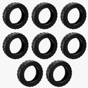 Silicone Luggage Wheel Covers 8pcs, Suitcase Caster Luggage Wheel Protector Covers, Noise Reduction, Shock Absorbing, Scratch Resistant, Rubber Wheels Cover 2.13 X 2.13 In