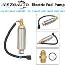 High Pressure Fuel Pump with Non-threaded Outlet for Mercury Mercruiser 305 5.0L / 350 5.7L / 377 6.2L / 454 7.4L / 502 8.2L Replacing Sierra 18-35433 Mercruiser 861156A1 Mallory 935433