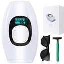 IPL Hair Removal,Laser Hair Removal At-Home for Women Men, 999,999 Flashes Permanent Removal Device on Facial Legs Arms Bikini Line