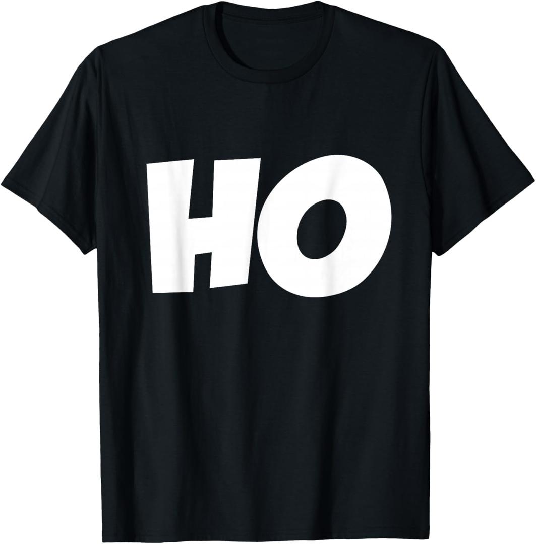Ho Ho Ho Christmas Shirt Ho Shirt Matching T-Shirts Holidays T-Shirt