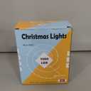 LJLNION 1000 LED Fairy String Lights, 328FT Long Outdoor Christmas Lights, Waterproof IP65 Green PVC Copper Wire Lights, 8 Lighting Modes Plug in for Xmas Tree Holiday Party Wedding Decor, Warm White