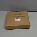 FUTEI Pack of 2 Solid Faux Fur Geometric Striped Throw Pillow Covers 12x20 Inch Soft Farmhouse Decorative Accent Lumbar Pillowcases Modern Home Decor for Couch Living Room, Pink