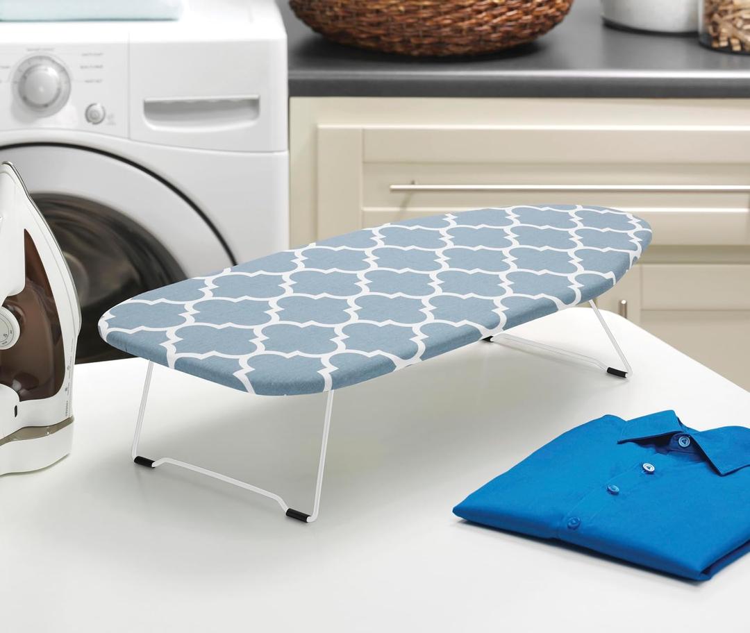 Whitmor Tabletop Ironing Board with Scorch Resistant Cover