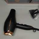 INFINITI PRO by CONAIR Hair Dryer, 1875W Blow Dryer with Diffuser and Concentrator, Ceramic Technology, 3 Heat & 2 Speed Settings, Cold Shot Button, Black