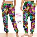 Goodstoworld Mens Cool Joggers Pants 3D Novelty Casual Sweatpants with Drawstring (M)