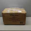 Simpli-Magic Heavy Duty Padded Moving Blankets 72" x 40"  12 Pack  Packing Blankets, Furniture Covers for Moving (Black/Orange)