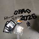 Graduation Decorations 2026-Black