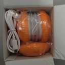 Interactive Dog Toys, Random Path Electric Automatic Moving and Rolling Dogs Toy with Rope for Small Medium Large Dogs, Motion-Activated Dog Stimulation Toy for Boredom Relief (Orange)