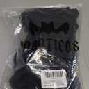 Women Gothic V Neck High Slit Witch Sleeve Lace Patchwork Ghost Bridal Goth Dress Without Corset (Large) 