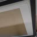 24x36 Poster Frame Set of 2, 24 x 36 Wood Picture Frames with Mat for 20x30, Wooden Photo Frame with Tempered Glass Cover for Wall Mounting Display, Black, 24x36-2Pack