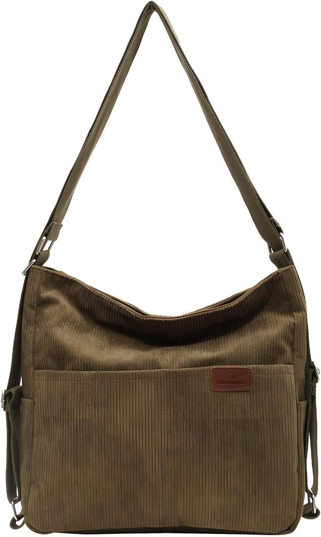 Convertible Tote Bag Backpack Purse for Women Multi Pocket Tote Bag Handbags Crossbody Shoulder Bag