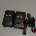 Ultrasonic Rodent Repellent for Car Engines with Strobe Light - 2 Pack Battery Powered Under Hood Vehicle Mouse Deterrent, Keep Rats Mice from Automobile, Truck, Garage, Attic, Shed and Barn Areas