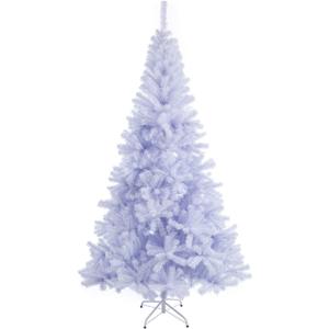 Sunnyglade 4 FT Premium White Artificial Christmas Tree 400 Tips Easy to Assemble with Christmas Tree Metal Stand for Indoor and Outdoor Use (4FT)