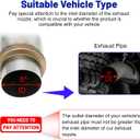 Exhaust Resonator 5" Inlet 5" Outlet High Performance Muffler 30" inch Overall Stainless steel Straight