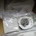 Smart Heated Toilet Seat for Elongated V-Shaped Toilets Bidet Warm Water Wash, Self-Cleaning Nozzle, Warm Air Dryer, Deodorizer, Soft-Close Lid, LED Night Light & Remote Control, Easy Install, 20"L x 15"W