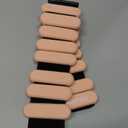 Wrist Weights, Silicone Adjustable Ankle Weights for Women Men - Strengthen Arms and Legs Ideal for for Home Gym Workout, Running, Yoga, Pilates, Barre, Exercise, Strength Training (2 lbs Pair (1lb Each), Black)