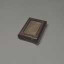 2x3 Mini Shadow Box Frame Real Glass Small Shadow Box Display I Deep Display Case for Coins, Pins, Photo, Dried Flowers, Baby Keepsakes Small Shadowbox for Wall or Tabletop (Walnut Color)