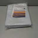 BGment Rod Pocket and Back Tab Blackout Curtains for Bedroom - Thermal Insulated Room Darkening Curtains for Living Room, Set of 2 Panels (52 x 45 Inch, Greyish White)