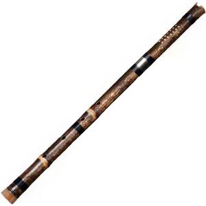 Shakuhachi 54cm Vertical Flute D Key Shakuhachi 5 Holes Bamboo Flute Woodwind Instrument (Classic)