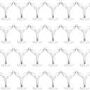 24 Pcs Plastic Margarita Glasses 12 oz Margarita Cups Mexican Theme Party Decorations Martini Glasses Bulk Cocktail Glass for Wedding Mexican Theme Carnivals (Clear)