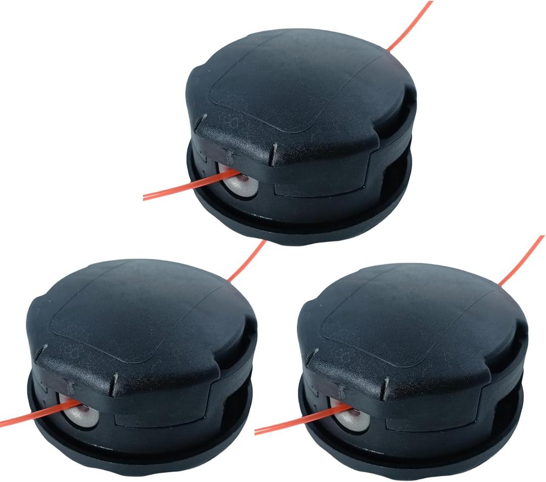 3PACK String Trimmer Head SRM-225 for Echo Speed Feed 400 SRM-230 SRM225 SRM-210 SRM2100 Echo Weed Eater Head PAS210 PAS211 PAS225 PAS230 PAS231 PAS260 Shindaiwa T195S T220 T222 T230 T231 Trimmer (3Pcs)