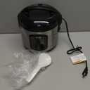 AROMA Professional Digital Rice Cooker, Multicooker, 4-Cup (Uncooked) / 8-Cup (Cooked), Steamer, Slow Cooker, Oatmeal Cooker, STS, Auto Keep Warm, 2 Qt, Stainless Steel Exterior, ARC-954SBD