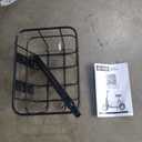 URBANMAX Electric Scooter with Seat, 550W Motor, 18.6MPH Top Speed, 20 Miles Range, Adults Electric Scooter with Large Storage Basket for Pets Dogs and ItemsC1S-V1