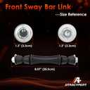 Front Sway Bar Stabilizer Links 2 Pcs Left & Right, Compatible With 1983-2019 Chevy Silverado 1500, Avalanche, Tahoe, Suburban, GMC Sierra 1500 Yukon & Escalade, Replaces#: K700538, K700432