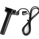 Throttle Grips Handlebar for Sur Ron, PSLER 22mm 7/8" Throttle Handle with Rolling Bearing Electric Throttle Handle Accelerator for Sur-Ron Light Bee X/S Segway X160 X260 Handle Grips (Black)