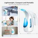 HiLIFE Steamer for Clothes, Portable Handheld Clothing Steamer, 240ml Big Capacity, 700W, Strong Power, Fabric Quick Wrinkle Remover for Home, Office(ONLY FOR 120V)-Maya Blue