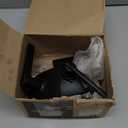 Double Sided Gate Latch, Heavy Duty Black Gate Latch for Wooden Fence, Aluminum Swinging Door Latch Gate Hardware for Outdoor Fence, Matte Black Fence Latch for Wooden Gates, Pool Gate